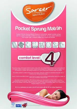 Sareer Pocket Sprung Mattress