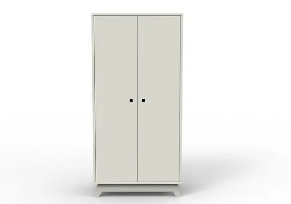 Mathy by Bols Madavin 2 Door Wardrobe with Natural Legs 