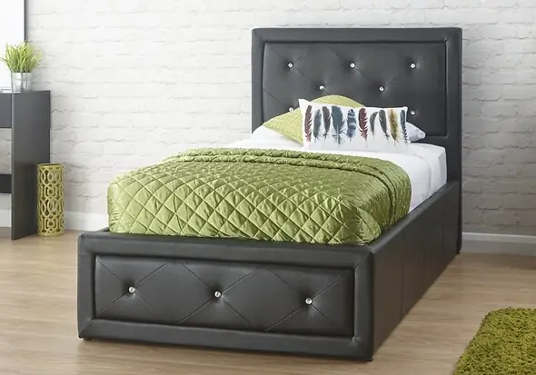 GFW Furniture Hollywood Storage Bed 