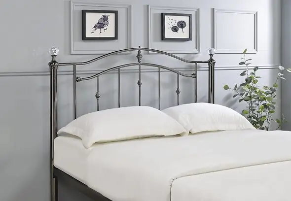 Limelight Callisto Black Chrome Bed Frame