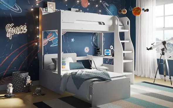Flair Cosmic L Shaped Bunk Bed