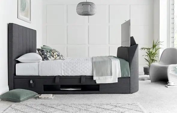 Kaydian Medburn Ottoman TV Bed Slate