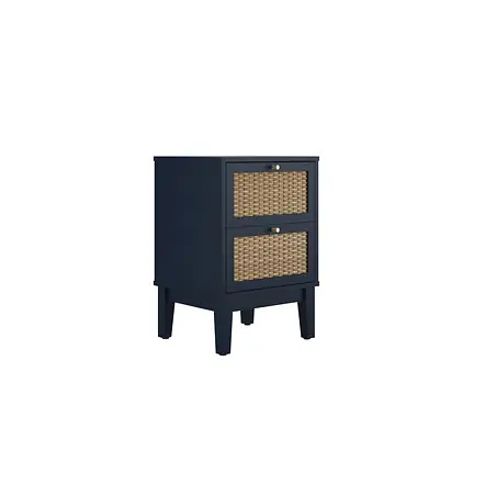 LPD Bordeaux Blue Bedside