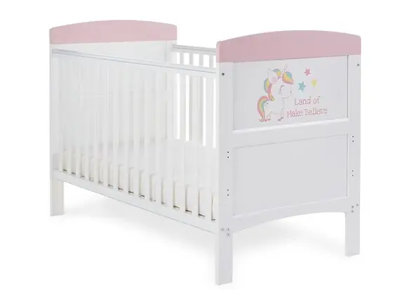 Obaby Grace Inspire Cot Bed - Unicorn
