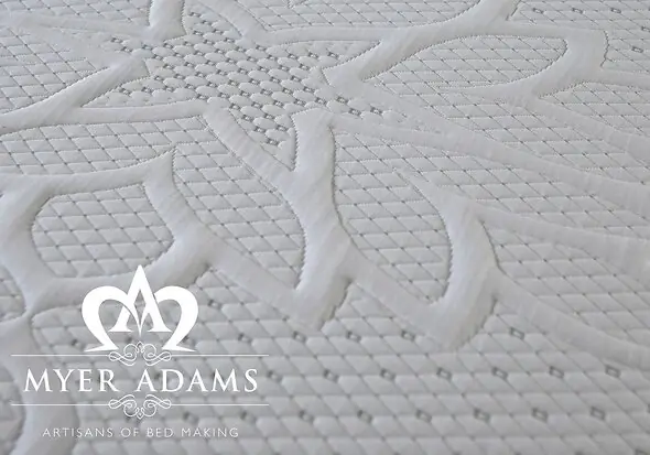 Myer Latex 2000 Divan - Shown in plush velvet steel fabric