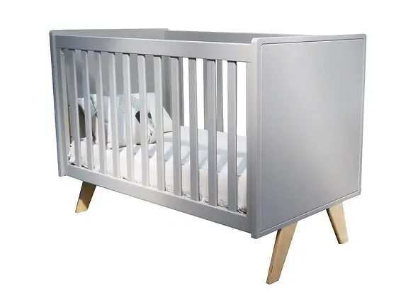 Mathy By Bols Madavin Cot with Natural Legs