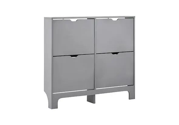 GFW Narrow 4 Drawer Shoe Cabinet