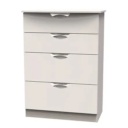 Welcome Furniture Camden 4 Drawer Deep Chest - Kashmir Gloss