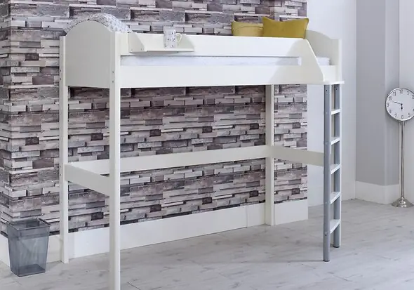 Kids Avenue Noah A Highsleeper White White