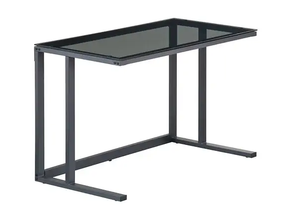 Alphason Air Smoked Glass Desk
