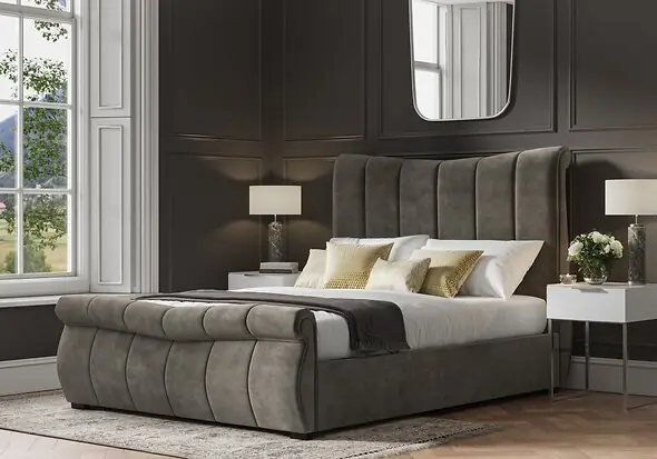 Emporia Beds Bosworth Fabric Ottoman Bed Frame
