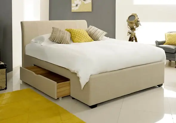 Artisan Fabric 2 Drawer Bed Frame
