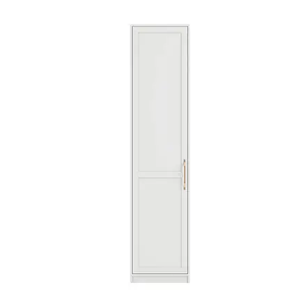 LPD Austen White 1 Door Wardrobe