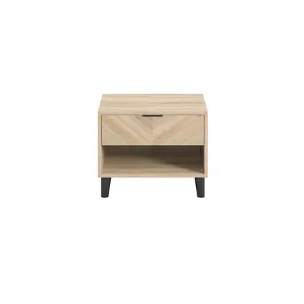 LPD Stockholm Chevron 1 Dr Bedside Cabinet