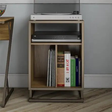 Novogratz Regal Turntable Stand