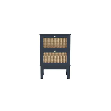 LPD Bordeaux Blue Bedside