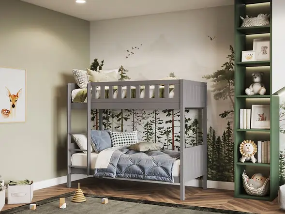 Flair Bea Shorty Wooden Bunk Bed