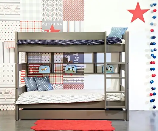 Mathy By Bols Dominique Bunk Bed with Optional Trundle