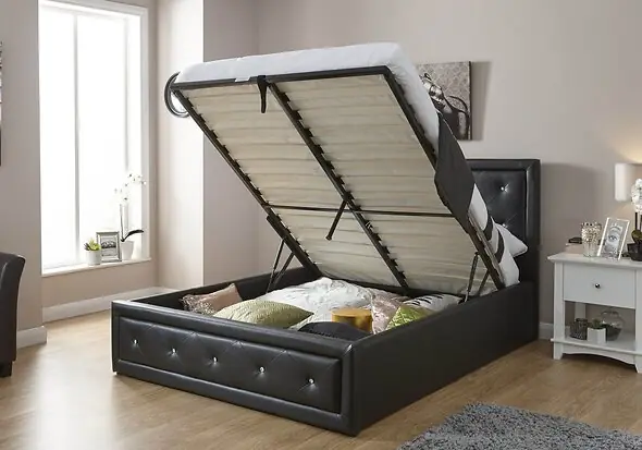 GFW Furniture Hollywood Storage Bed 