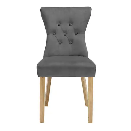 LPD Naples Chair Steel Grey Pack Of Two