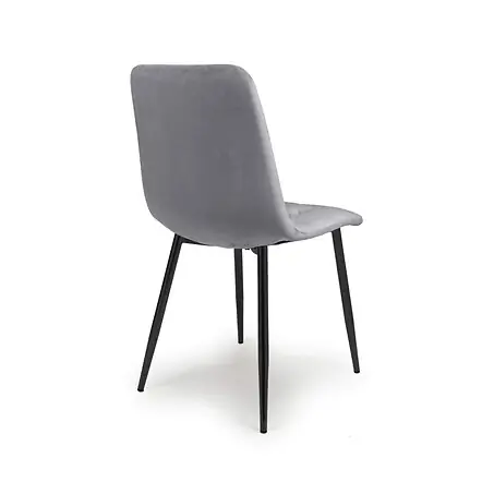 Flair Vernon Brushed Velvet Dining Chair (4 Pack)