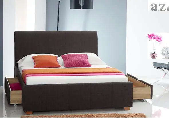 Artisan Fabric 2 Drawer Bed Frame
