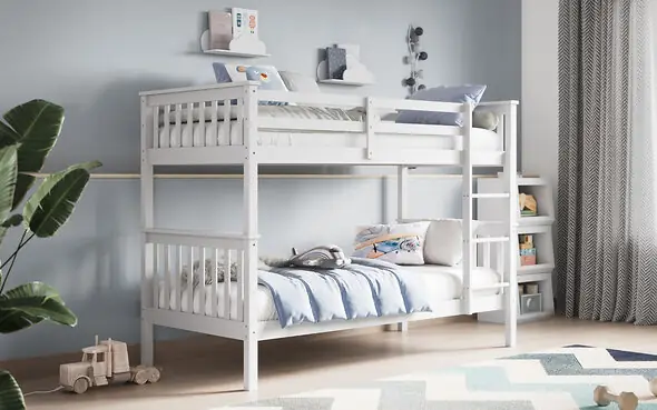 Flair Wooden Zoom Detachable Bunk Bed
