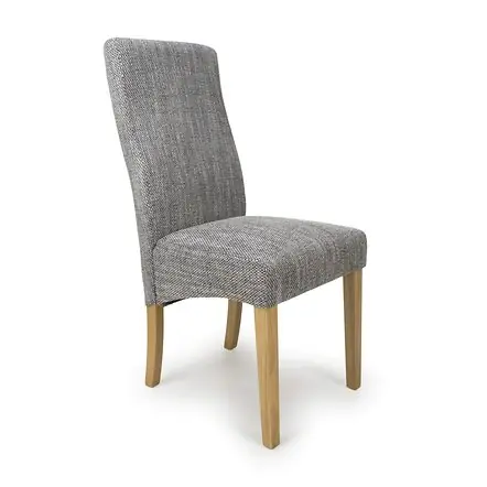 Flair Bailey Tweed Dining Chair (Pair)
