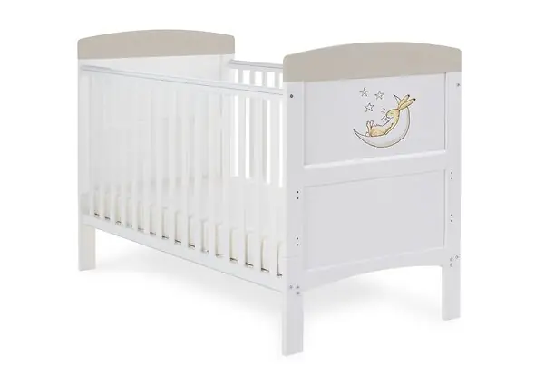 Obaby Grace Inspire Cot Bed - Guess - To The Moon & Back
