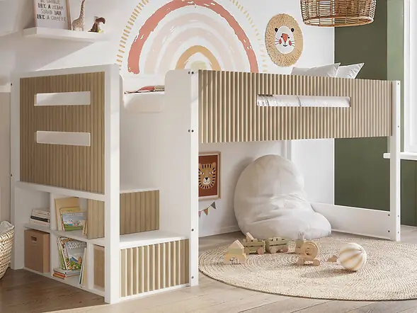 Flair Luca Mid Sleeper Ribbed