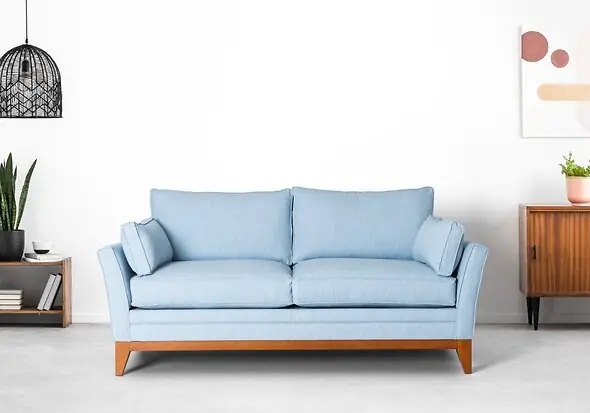 Gainsborough Oxford Sofa Bed Scandi style fibre filled seat and back cushions Fully sprung mattress 2 fold mechanism