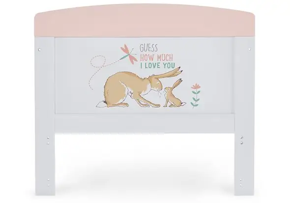 Obaby Grace Inspire Cot Bed - Guess - I Can Hop
