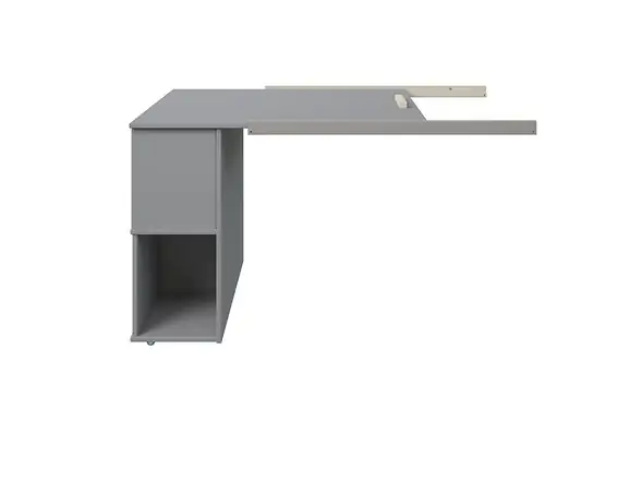 Noomi Nora Midi Pull Out Desk-Grey
