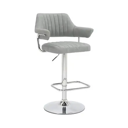 Flair Cortez Leather Effect Bar Stool (Pair)