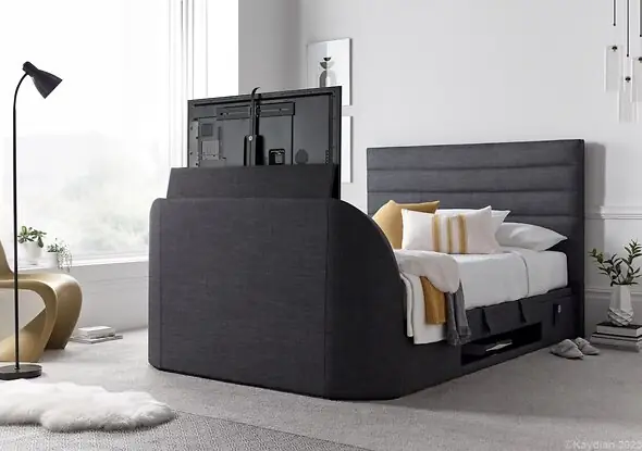 Kaydian Appleby Ottoman TV Bed Slate