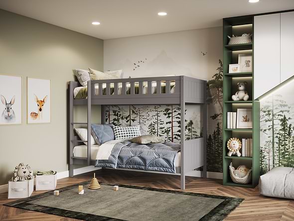 Flair Bea Wooden Bunk Bed
