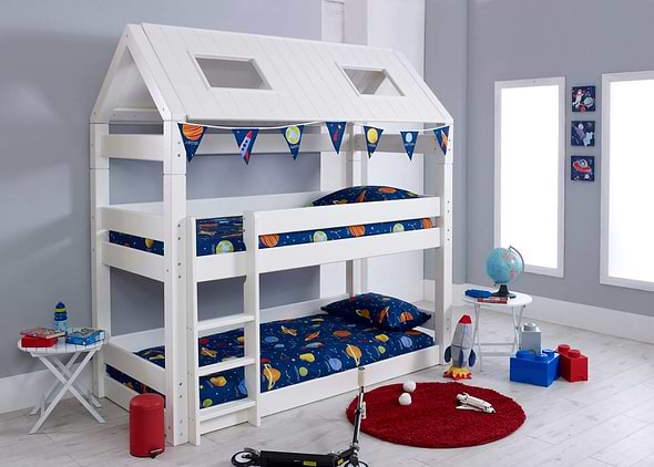 Noomi Scandinavia House Low Bunk Bed (FSC Certified)
