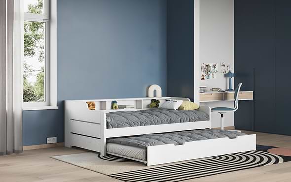 Noomi Enzo Day Bed White (FSC-Certified)
