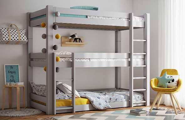 Noomi Scandinavia Triple Bunk Bed (FSC Certified)