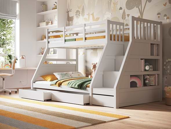 Flair Lunar Triple Bunk Bed