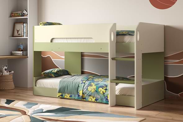 Flair Mystic Low Pod Bunk Bed Green
