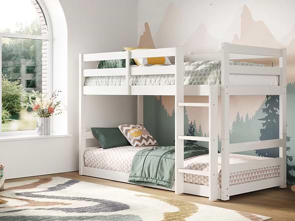 Flair Shasha Low Shorty Wooden Bunk Bed
