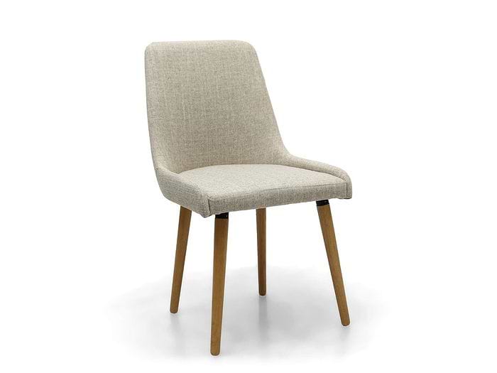 Flair Capri Flax Effect Natural Dining Chair (Pair) Flair Capri Flax Effect Natural Dining Chair (Pair)