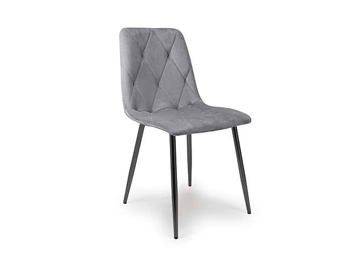 Flair Vernon Brushed Velvet Dining Chair (4 Pack) Flair Vernon Brushed Velvet Dining Chair (4 Pack)