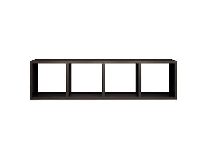 X Rocker Mesh-Tek 4 Cube Floating Wall Shelf Storage Unit
