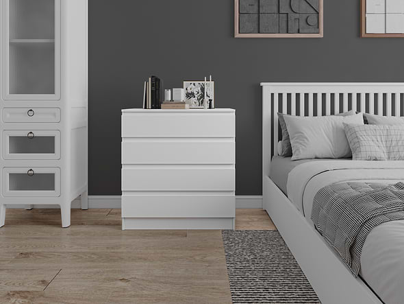 Flair Toivo Chest Of Drawers White