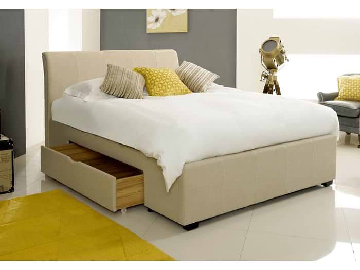 Artisan Fabric 2 Drawer Bed Frame
