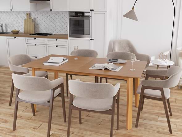dining table asuna oak