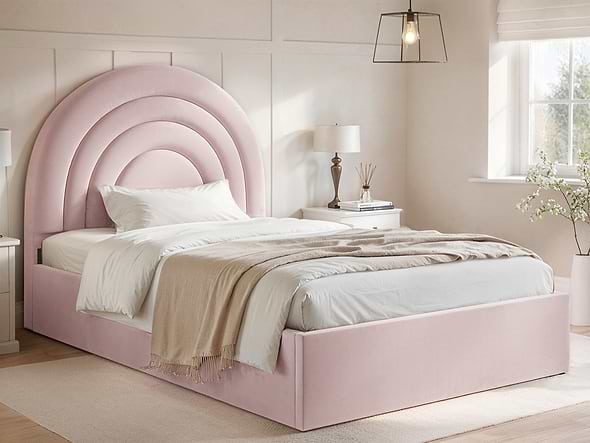 Flair Ava Small Double Ottoman Bed