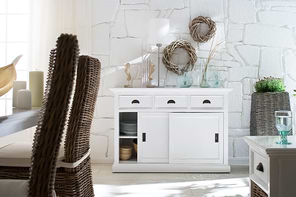 Nova Solo Halifax Buffet With Sliding Doors
